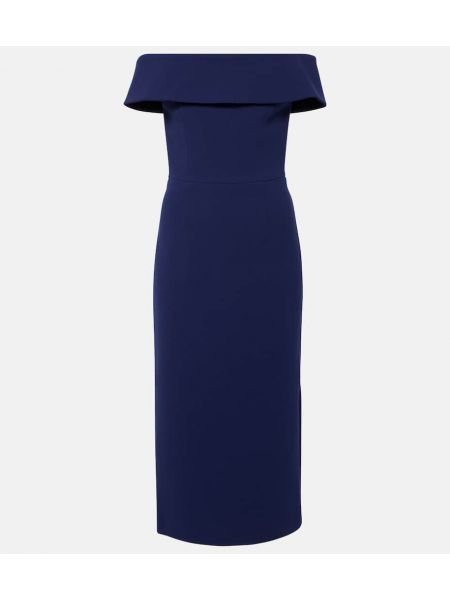 Μίντι φόρεμα Rebecca Vallance μπλε