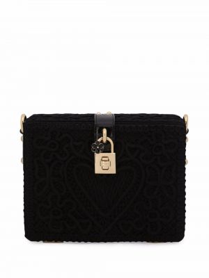 Чанта за ръка с дантела Dolce & Gabbana