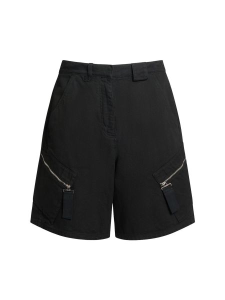 Shorts i bomull Jacquemus svart