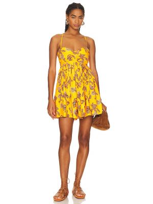 Mini vestido A.l.c. amarillo