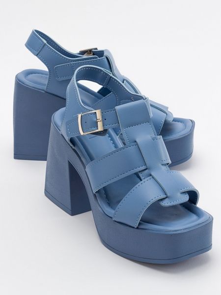 Sandále Luvishoes modrá