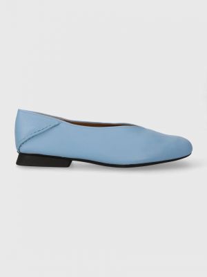 Bőr balerina cipők Camper kék