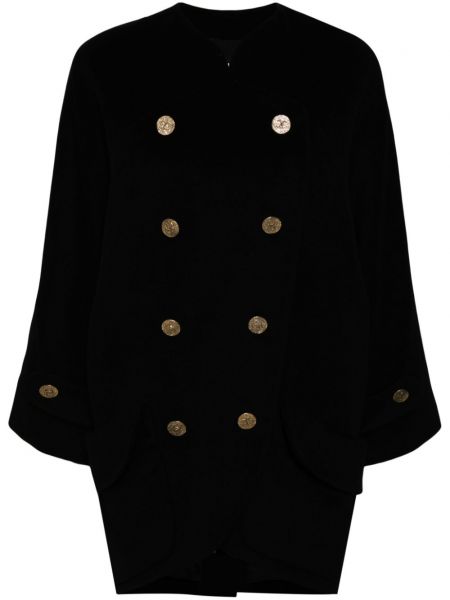 Μάλλινο παλτό με κουμπιά Chanel Pre-owned