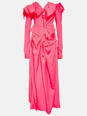 Dlouhé šaty Vivienne Westwood ružová