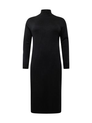Πλεκτή φόρεμα Vero Moda Curve μαύρο