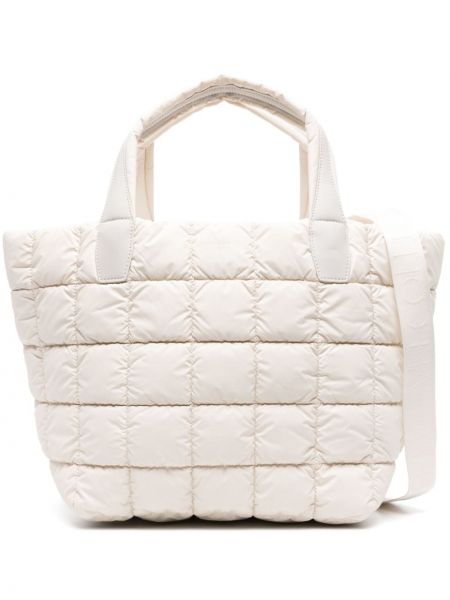 Τσάντα shopper Veecollective λευκό