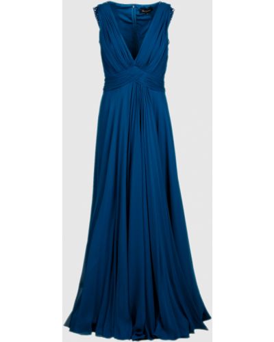 Шовкова сукня Jenny Packham синя