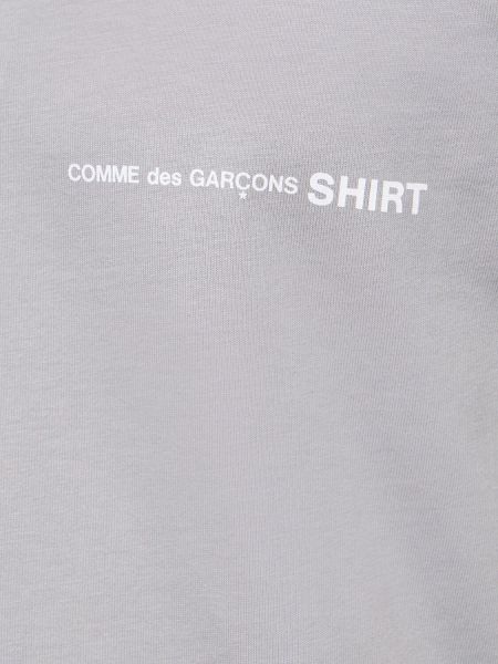 Βαμβακερή μπλούζα Comme Des Garçons Shirt γκρι
