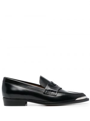 Skinn loafers Isabel Marant svart