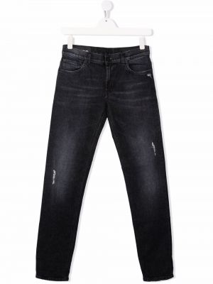 Skinny jeans for jenter Dondup Kids svart