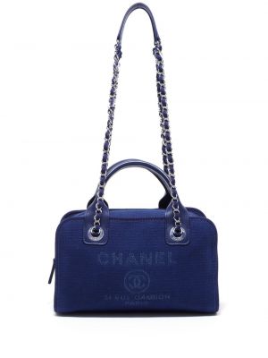 Sac Chanel Pre-owned bleu