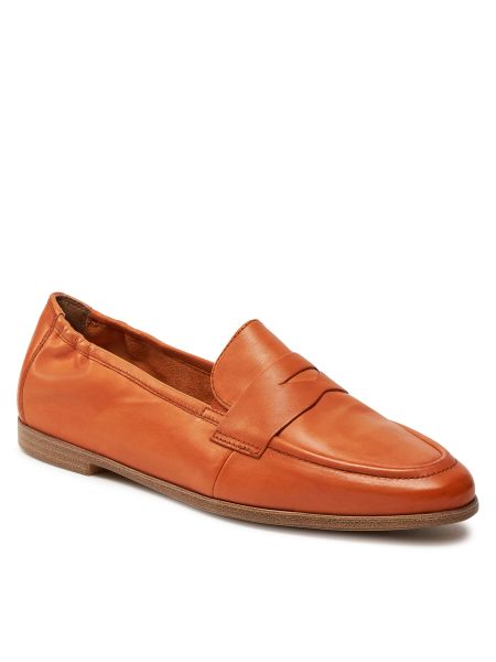 Оранжевые туфли Tamaris