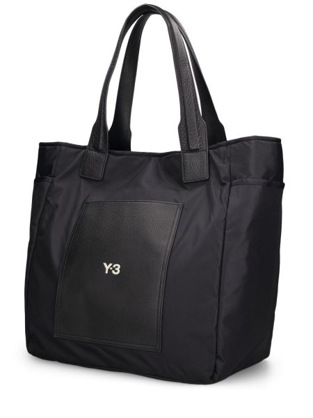 Shopper kabelka Y-3 černá
