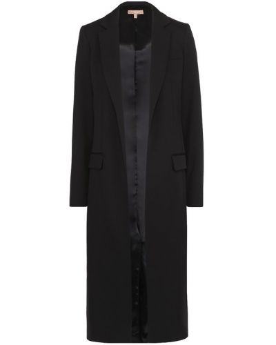 Прямое пальто Michael Kors Collection, черное