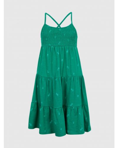 Midi šaty Gap zelená