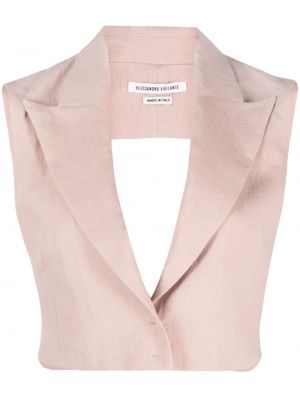 Kort blus Alessandro Vigilante rosa