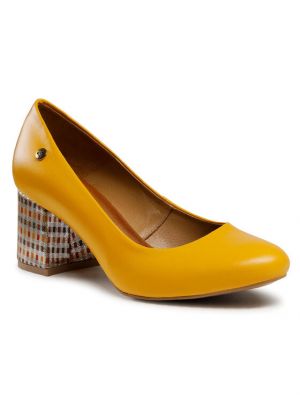 Cipele Maciejka žuta