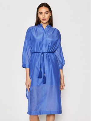 Relaxed рокля тип риза Marella синьо