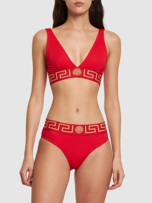 Bikini Versace rdeča