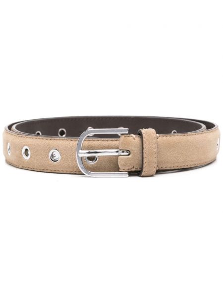 Ceinture en cuir Toteme marron