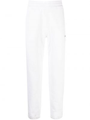 Памучни спортни панталони Zegna бяло