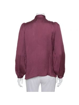 Blusa de seda Dolce & Gabbana Pre-owned rojo