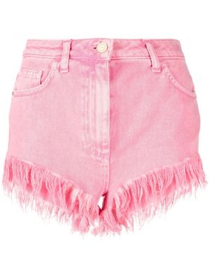 Jeansshorts Elisabetta Franchi rosa