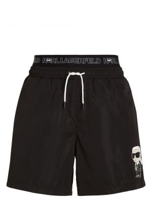 Pantaloncini Karl Lagerfeld nero