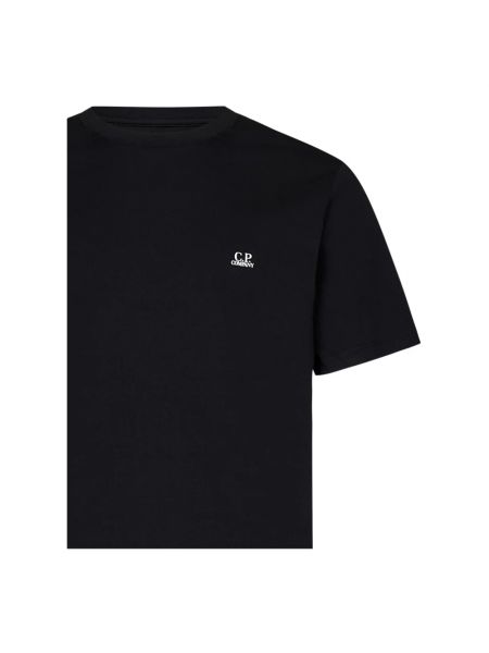 Camisa con capucha con estampado C.p. Company negro