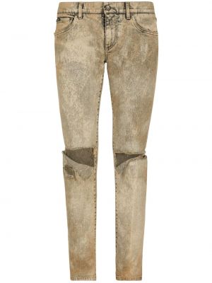 Jeans skinny déchirés slim Dolce & Gabbana