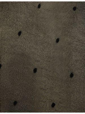 Průsvitné puntíkaté kalhoty Marks & Spencer černé