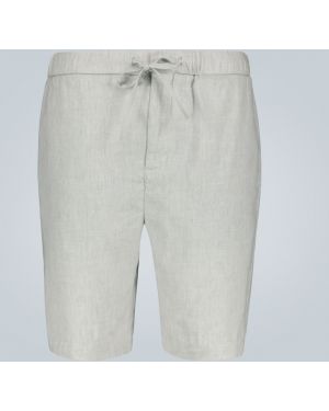 Pantaloncini sportivi di lino Frescobol Carioca grigio