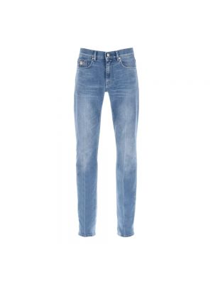Slim fit skinny jeans Versace blau