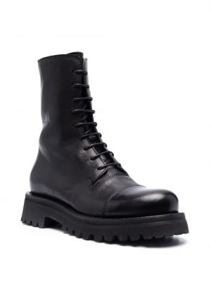 Ankle boots skórzane Moma czarne