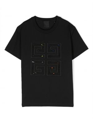 T-shirt för tjejer Givenchy Kids svart