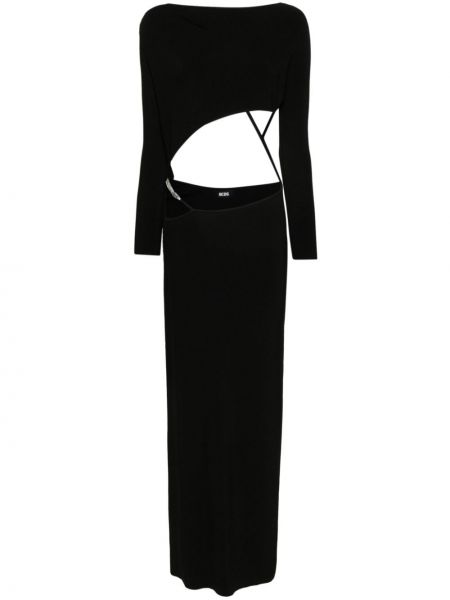 Asimetrična večernja haljina Gcds crna