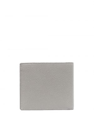 Portefeuille avec applique Thom Browne gris