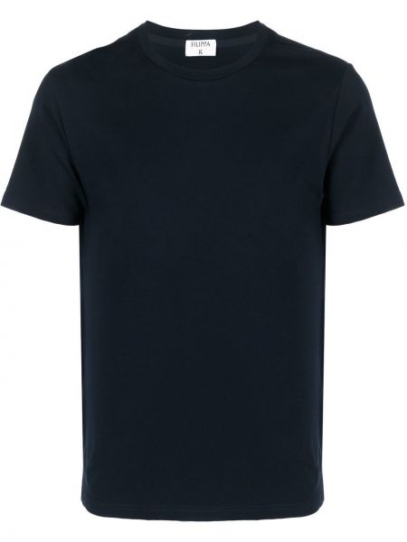 T-shirt avec manches courtes Filippa K bleu
