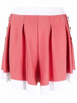 Knappen opp shorts Balmain rosa