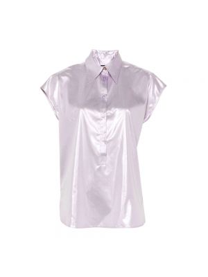 Koszula bez rękawów Pinko fioletowa