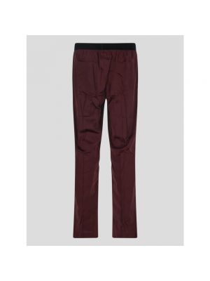 Pantalones chinos de seda Tom Ford rojo