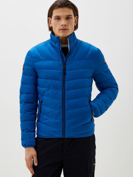 Утепленная демисезонная куртка Napapijri синяя