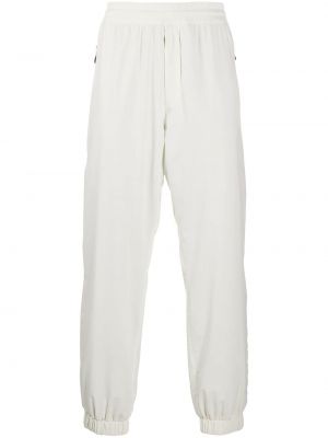 Pantalones de chándal ajustados Moncler Grenoble blanco