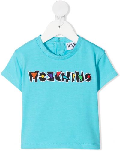 T-shirt z printem Moschino Kids