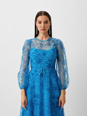 Вечернее платье Ml Monique Lhuillier голубое