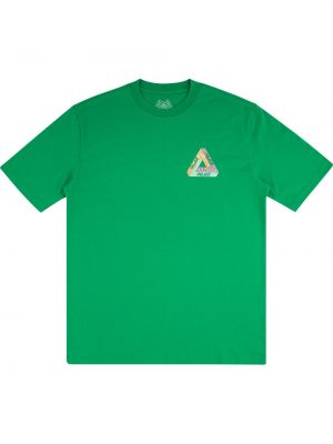 T-shirt mit print Palace grün