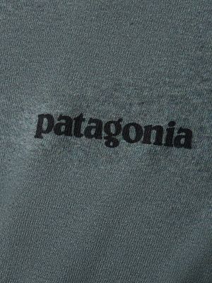 Bavlněné tričko Patagonia zelené