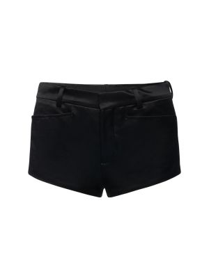 Pantalones cortos de algodón Tom Ford negro