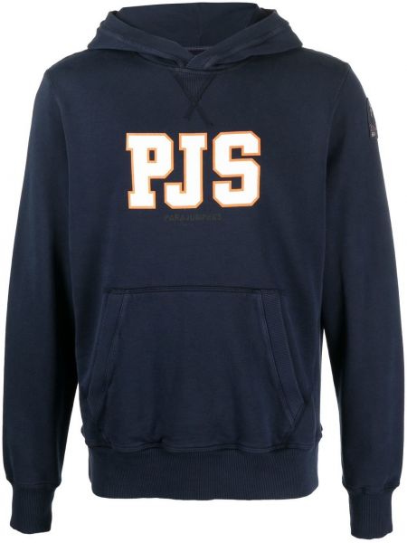 Hoodie Parajumpers blå