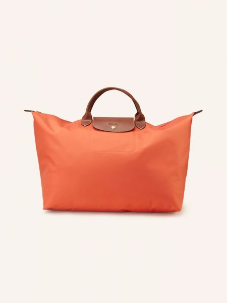Сумка шоппер Longchamp оранжевая